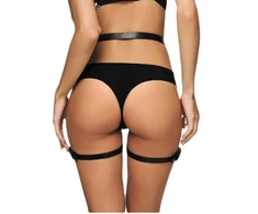 Seksualus odinis šlaunų ir kojų diržas Bondage Belt