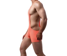 Seksualus vyriškas kombinezonas, oranžinis