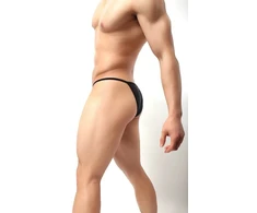 Seksualūs vyriški stringai, juodi