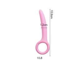 Silikono analinis kištukas prostatos masažuoklis, 12 mm