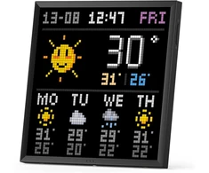 Nuotraukų rėmelis Skaitmeninis rėmelis Divoom Pixoo-64 AT786