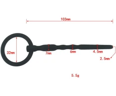 Šlaplės dilatatorius lazda Penis Plug, 4.5 mm