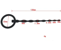 Šlaplės dilatatorius lazda Penis Plug, 5 mm