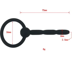 Šlaplės dilatatorius lazda Penis Plug, 8 mm