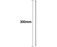 Šlaplės dilatatorius Penis Plug, 1 mm