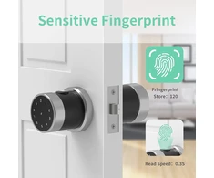 Smart biometrinis durų užraktas su rankena Lifeng