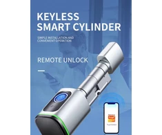 Smart elektroninė spyna su cilindru be rakto