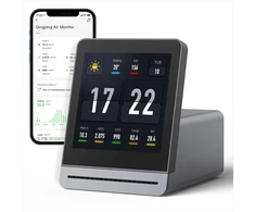 Smart kambario oro kokybės matuoklis APP kontrolė