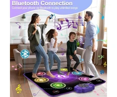 Šokių kilimėlis su Bluetooth jungtimi