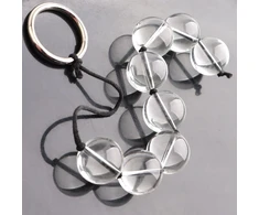 Stikliniai analiniai makšties rutuliniai karoliukai Anal Glass Beads, 2.0 cm