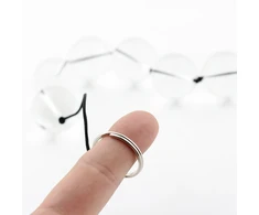Stikliniai analiniai makšties rutuliniai karoliukai Anal Glass Beads, 1.6 cm