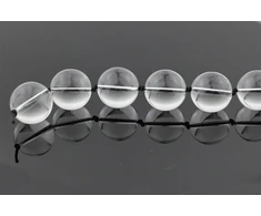 Stikliniai analiniai makšties rutuliniai karoliukai Anal Glass Beads, 2.0 cm