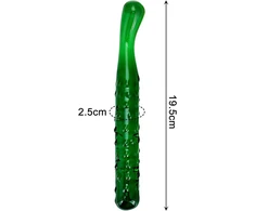 Stiklinis dildo Cucumber