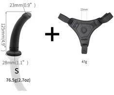Strap on dildo, 125 mm