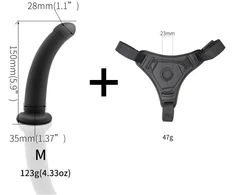Strap on dildo, 150 mm