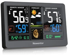 Temperatūros ir drėgmės monitorius Newentor AT560
