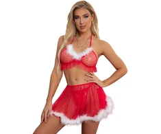 Trijų dalių apatinio trikotažo komplektas Playful Christmas XXL