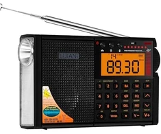 Trumpųjų bangų radijas su žadintuvu Lijiani AT467