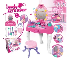 Tualetinis staliukas mergaitei Lovely Dresser