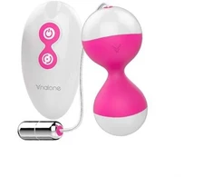 Vaginalinis rutulinis vibratorius su nuotolinio valdymo pulteliu Nalone