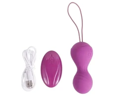 Vaginalinis rutulinis vibratorius su nuotolinio valdymo pulteliu