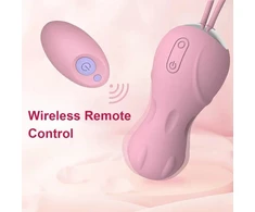 Vaginalinis rutulinis vibratorius su nuotolinio valdymo pulteliu