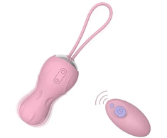 Vaginalinis rutulinis vibratorius su nuotolinio valdymo pulteliu