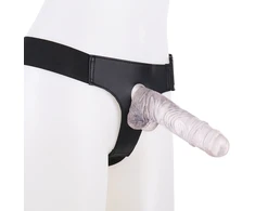 Varpos imitatorius Strap On, balta