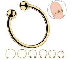 Varpos žiedas Gold Ring, 25 mm