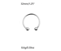 Nerūdijančio plieno varpos žiedas, 32 mm