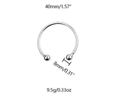 Varpos žiedas Metal Ring, 40 mm