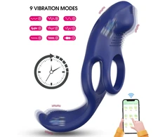 Varpos žiedo vibratorius su programėlės valdymu