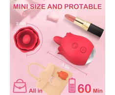Vibratorinė rožė Lick