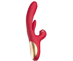 Vibratorius 3in1, raudonas