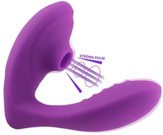Vibratorius Air Pulse, violetinė