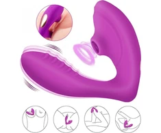 Vibratorius Air Pulse, violetinė