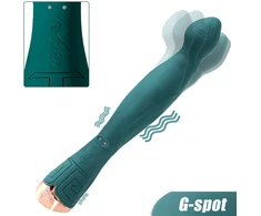Vibratorius Finger Angel, žalias