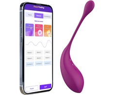 Vibratorius Kegel App, violetinis