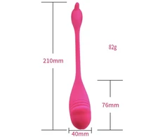 Vibratorius Kegel su programos valdymu