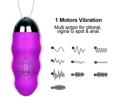 Vibratorius – kulka su pulteliu, violetinė