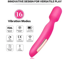 Vibratorius Multi G Spot Wand, 16 greičių