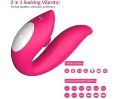 Vibratorius poroms 2in1
