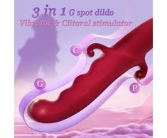 Vibratorius Rabbit 3in1