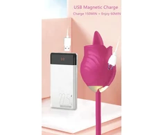 vibratorius Rose Tongue 6 karta
