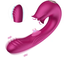 Vibratorius stimuliatorius Lick and Flap, rožinis
