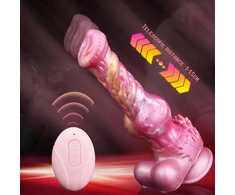 Vibratorius su nuotolinio valdymo pulteliu XXL