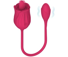Vibruojantis sekso žaislas 2in1 All in One Rose Toy