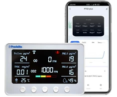 Vidaus oro kokybės monitorius 8 in 1 Akers AT759