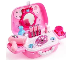 Žaislų grožio salonas lagamine Minnie Mouse