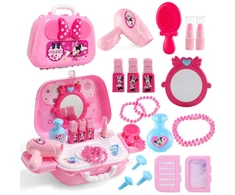 Žaislų grožio salonas lagamine Minnie Mouse